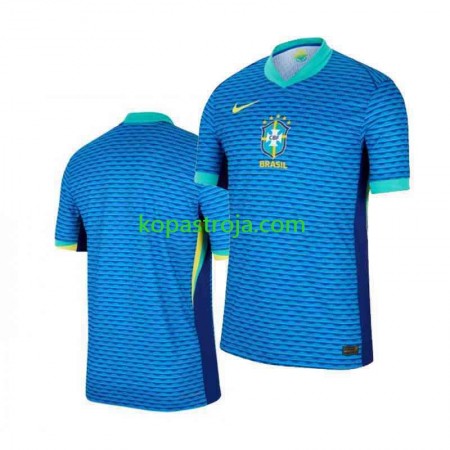 Billiga Fotbollströjor Brasilien Copa America 2024 Borta tröja Kortärmad